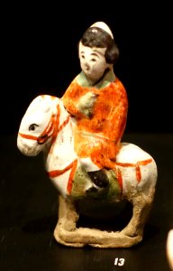 Figurine, China, Cizhou ware, Yuan dynasty, 1280-1368 AD, stoneware - Östasiatiska museet, Stockholm - DSC09464