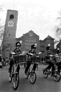 Fietspeleton van de Haarlemse Harmoniekapel, Bestanddeelnr 932-5675