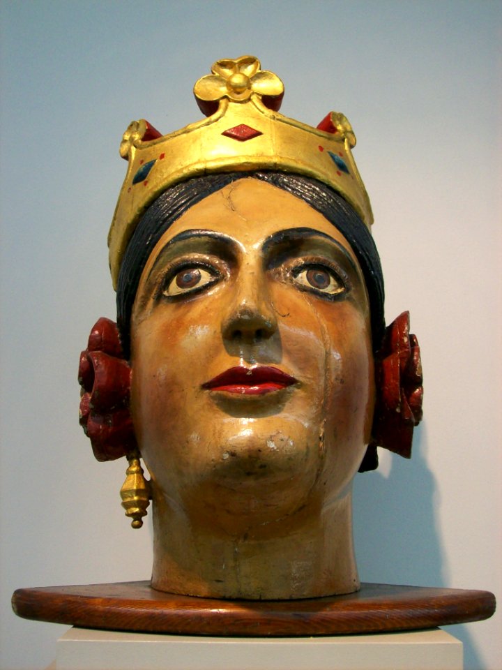 Figurehead, from Spanish prison hulk, Greenwich
