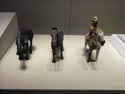 Figurine of the foreign Hu, Warring States period, Shaanxi Provincial Institute of Archaeology