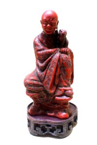 Figurine, lacquer - Sichuan University Museum - Chengdu, China - DSC06165