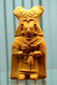 Figurine - Classic Maya - Ethnological Museum, Berlin - DSC00672