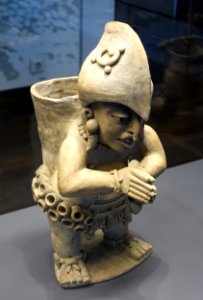 Figurine - Monte Alban pottery - Ethnological Museum, Berlin -- DSC00901