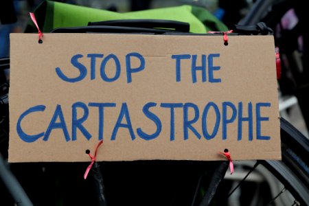 Fife years Paris agreement bicycle demonstration Berlin 2020-12-12 37