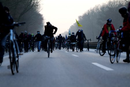 Fife years Paris agreement bicycle demonstration Berlin 2020-12-12 130
