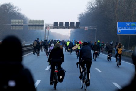 Fife years Paris agreement bicycle demonstration Berlin 2020-12-12 142