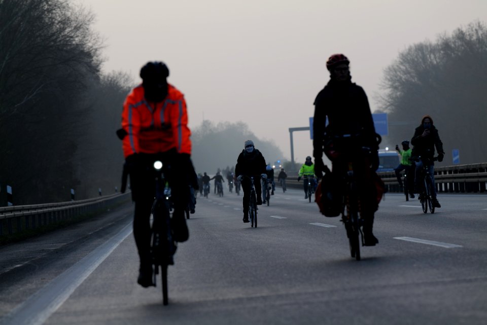 Fife years Paris agreement bicycle demonstration Berlin 2020-12-12 154
