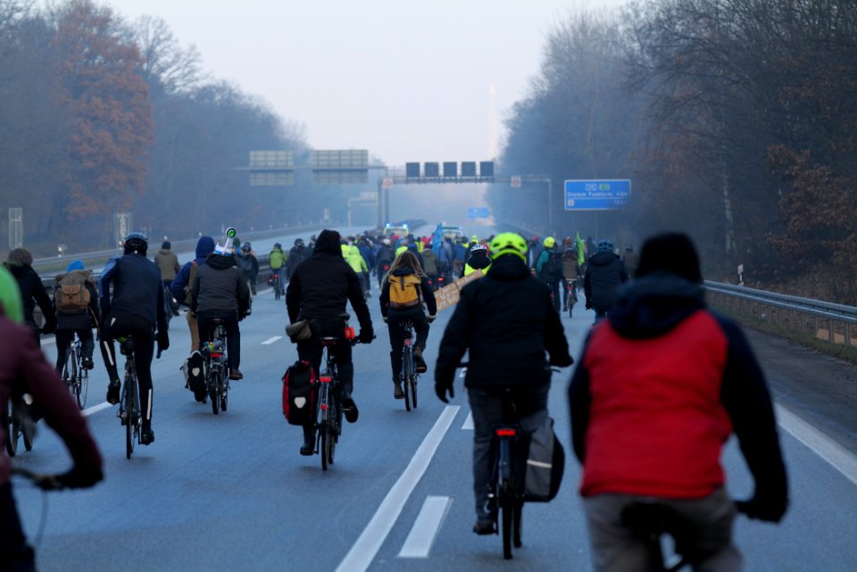 Fife years Paris agreement bicycle demonstration Berlin 2020-12-12 141