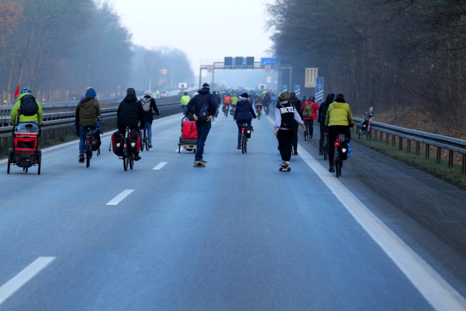 Fife years Paris agreement bicycle demonstration Berlin 2020-12-12 134