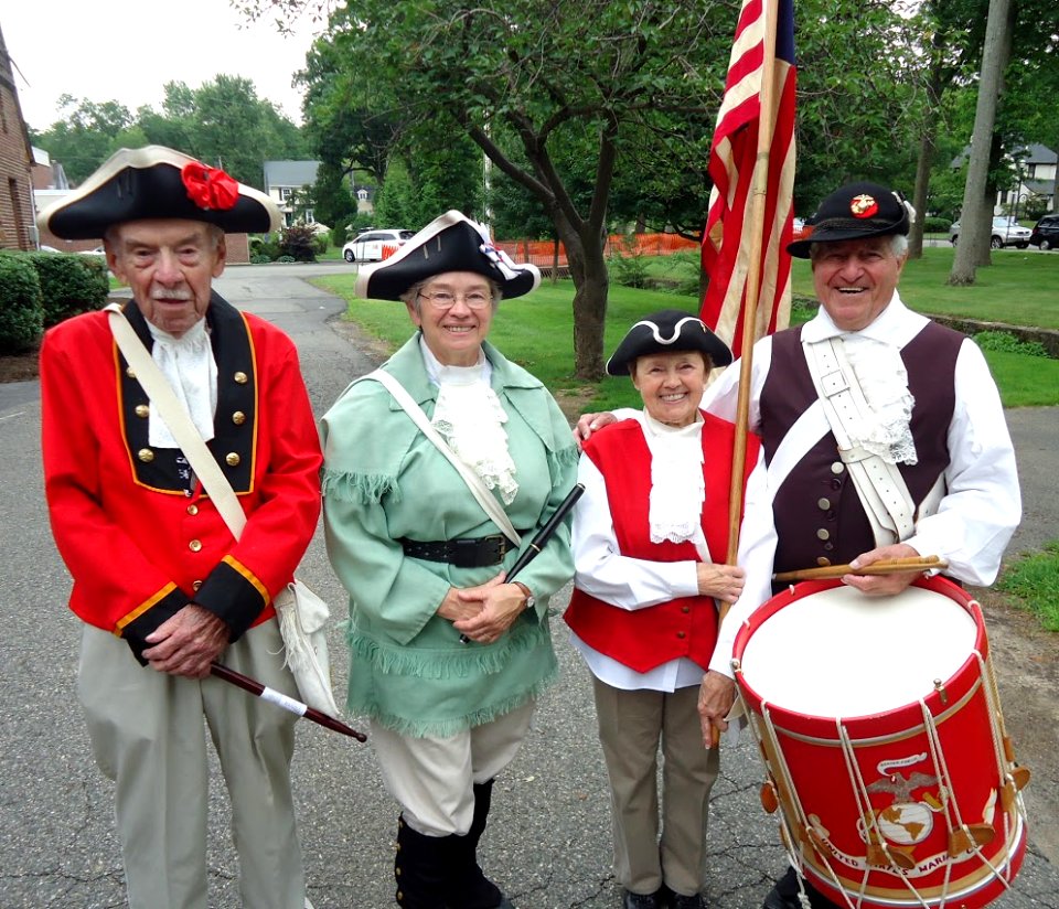 Fife and drum corps at 4th of July parade Summit NJ