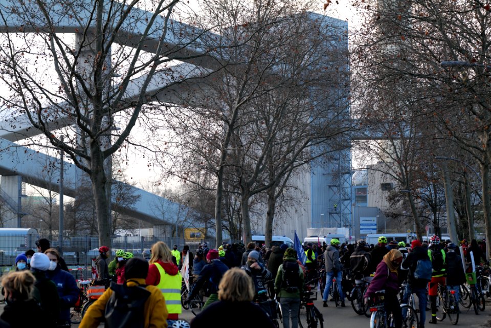Fife years Paris agreement bicycle demonstration Berlin 2020-12-12 228
