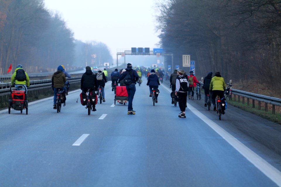Fife years Paris agreement bicycle demonstration Berlin 2020-12-12 135
