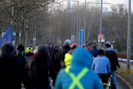 Fife years Paris agreement bicycle demonstration Berlin 2020-12-12 212