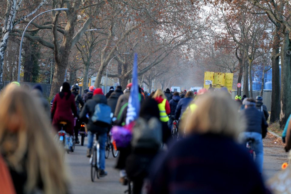 Fife years Paris agreement bicycle demonstration Berlin 2020-12-12 221