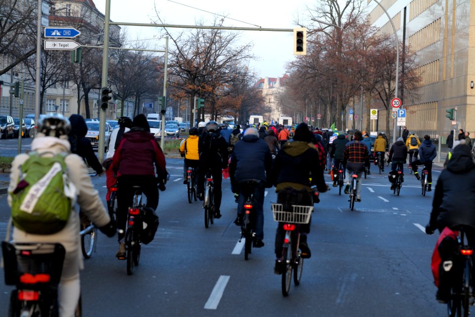 Fife years Paris agreement bicycle demonstration Berlin 2020-12-12 205