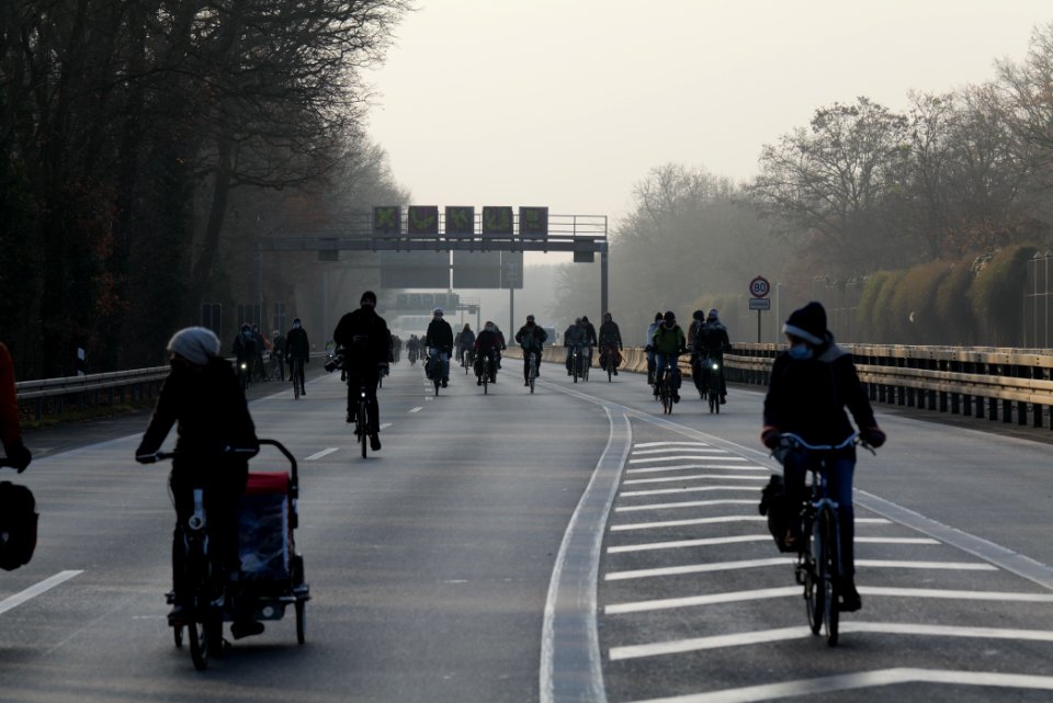 Fife years Paris agreement bicycle demonstration Berlin 2020-12-12 175