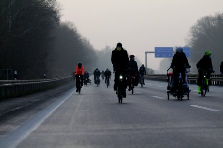 Fife years Paris agreement bicycle demonstration Berlin 2020-12-12 150