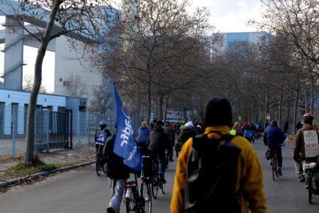 Fife years Paris agreement bicycle demonstration Berlin 2020-12-12 227