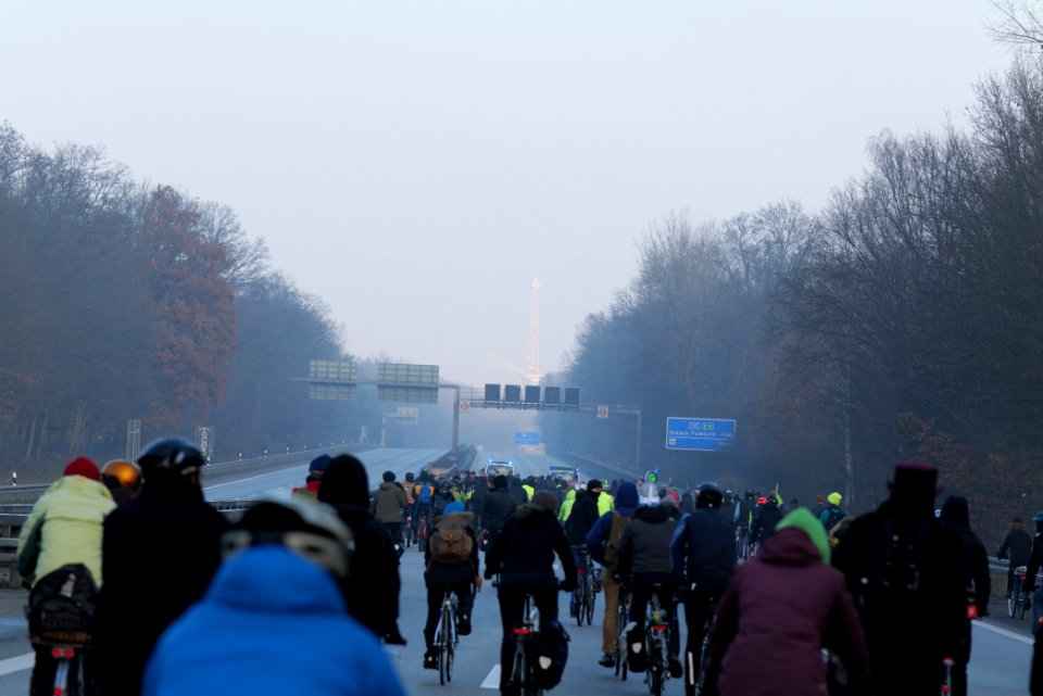 Fife years Paris agreement bicycle demonstration Berlin 2020-12-12 139