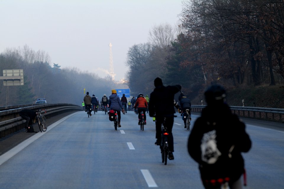 Fife years Paris agreement bicycle demonstration Berlin 2020-12-12 163