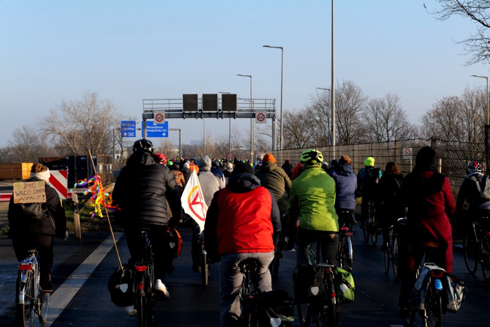 Fife years Paris agreement bicycle demonstration Berlin 2020-12-12 178