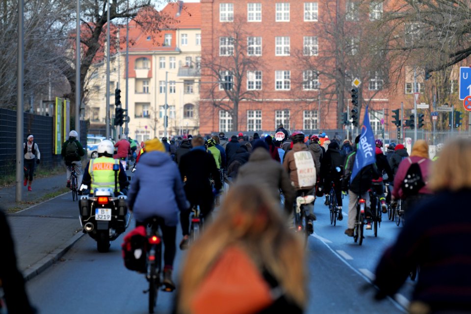 Fife years Paris agreement bicycle demonstration Berlin 2020-12-12 218