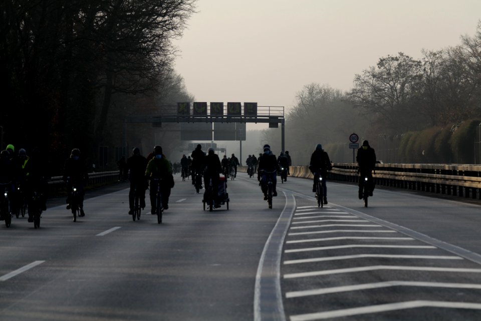 Fife years Paris agreement bicycle demonstration Berlin 2020-12-12 172