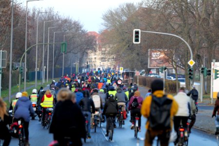 Fife years Paris agreement bicycle demonstration Berlin 2020-12-12 216