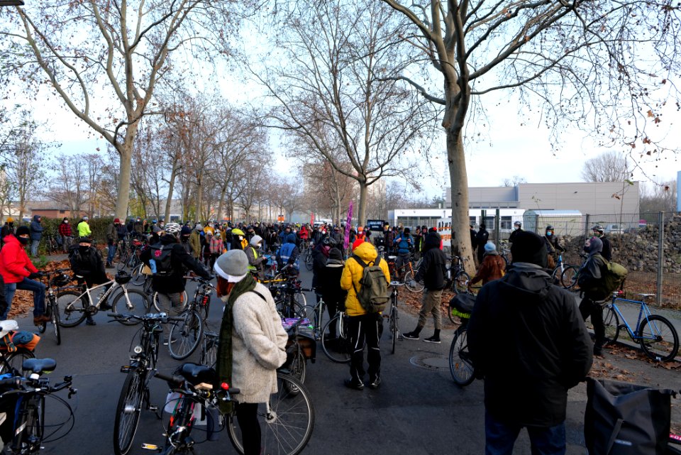 Fife years Paris agreement bicycle demonstration Berlin 2020-12-12 237