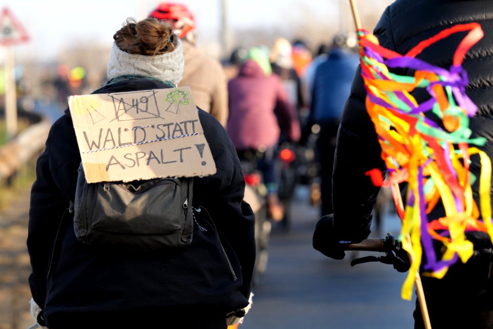 Fife years Paris agreement bicycle demonstration Berlin 2020-12-12 181