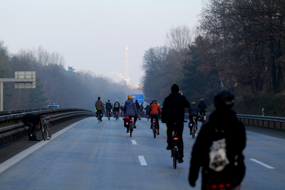 Fife years Paris agreement bicycle demonstration Berlin 2020-12-12 164