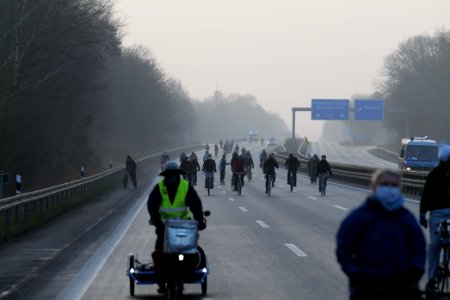 Fife years Paris agreement bicycle demonstration Berlin 2020-12-12 159