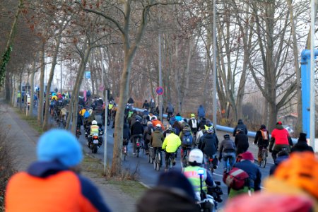 Fife years Paris agreement bicycle demonstration Berlin 2020-12-12 211