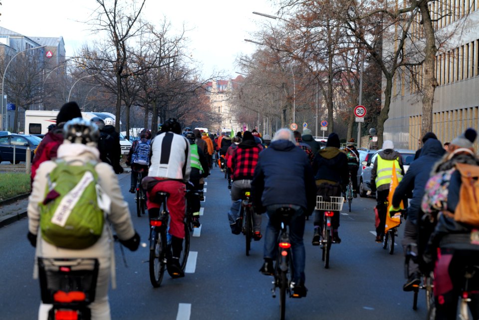 Fife years Paris agreement bicycle demonstration Berlin 2020-12-12 206
