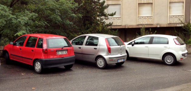 Fiat Punto 5door 176, 188 and 199 series