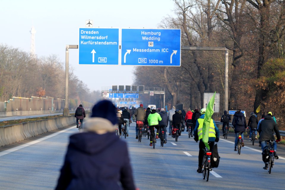 Fife years Paris agreement bicycle demonstration Berlin 2020-12-12 167