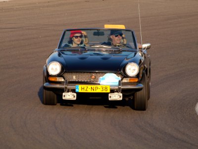 Fiat 124 Sport Spider 1800 US dutch licence registration HZ-NP-38 pic2