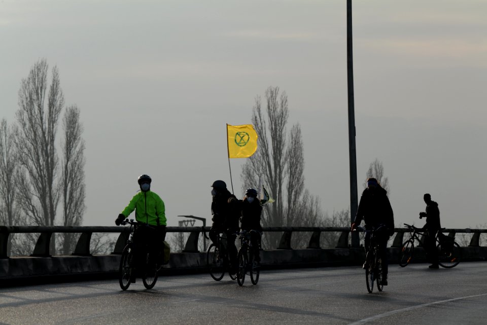 Fife years Paris agreement bicycle demonstration Berlin 2020-12-12 197