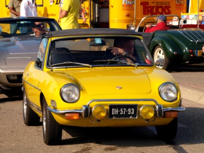 Fiat Sport 850 Cabriolet dutch licence registration DH-57-93 pic2