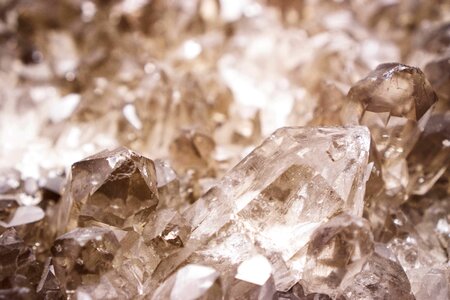 Rock mineral rock crystal