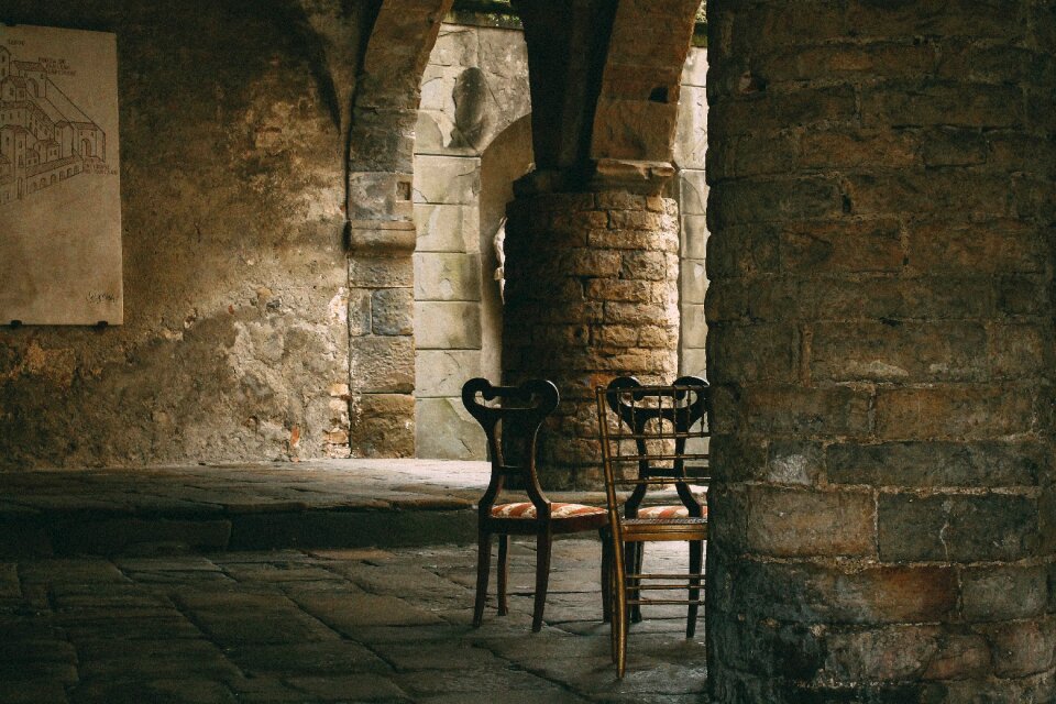 Building chairs old