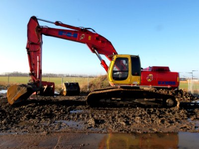 Fiat-Hitachi EX285 owner JdB near Hoofddorp, The Netherlands pic1