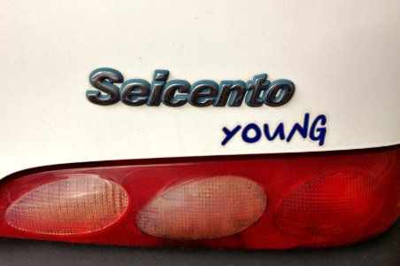 Fiat Seicento Young logo