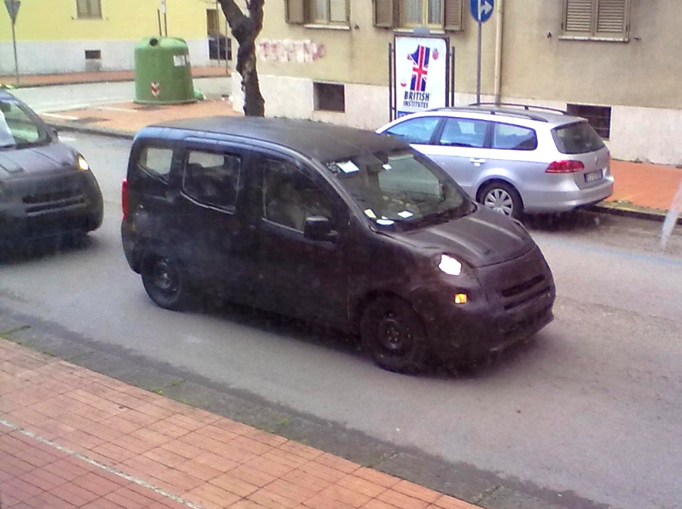 Fiat 500L prototype test in Avellino