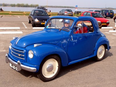 Fiat 500C (1952), Dutch licence registration NK-40-01 pic3