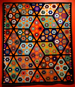 Field of Diamonds, United States, c. 1860 - Museum of Fine Arts, Boston - DSC02728