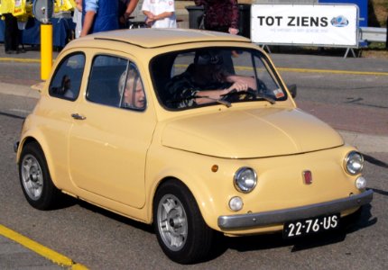 Fiat NUOVA 500 dutch licence registration 22-76-US pic2