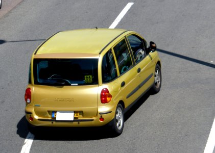 FIAT MULTIPLA II (previous period) rear