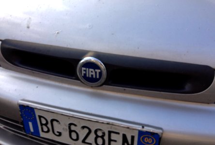 Fiat Marea facelift front logos