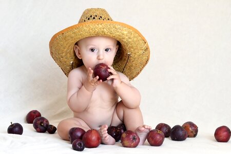 Beauty beautiful small child